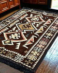 Turkish Kilim Rug (Brown)