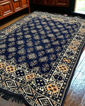 Turkish Kilim Rug (Majlis Navy)