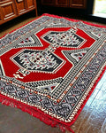Turkish Kilim Rug (Red Palace)