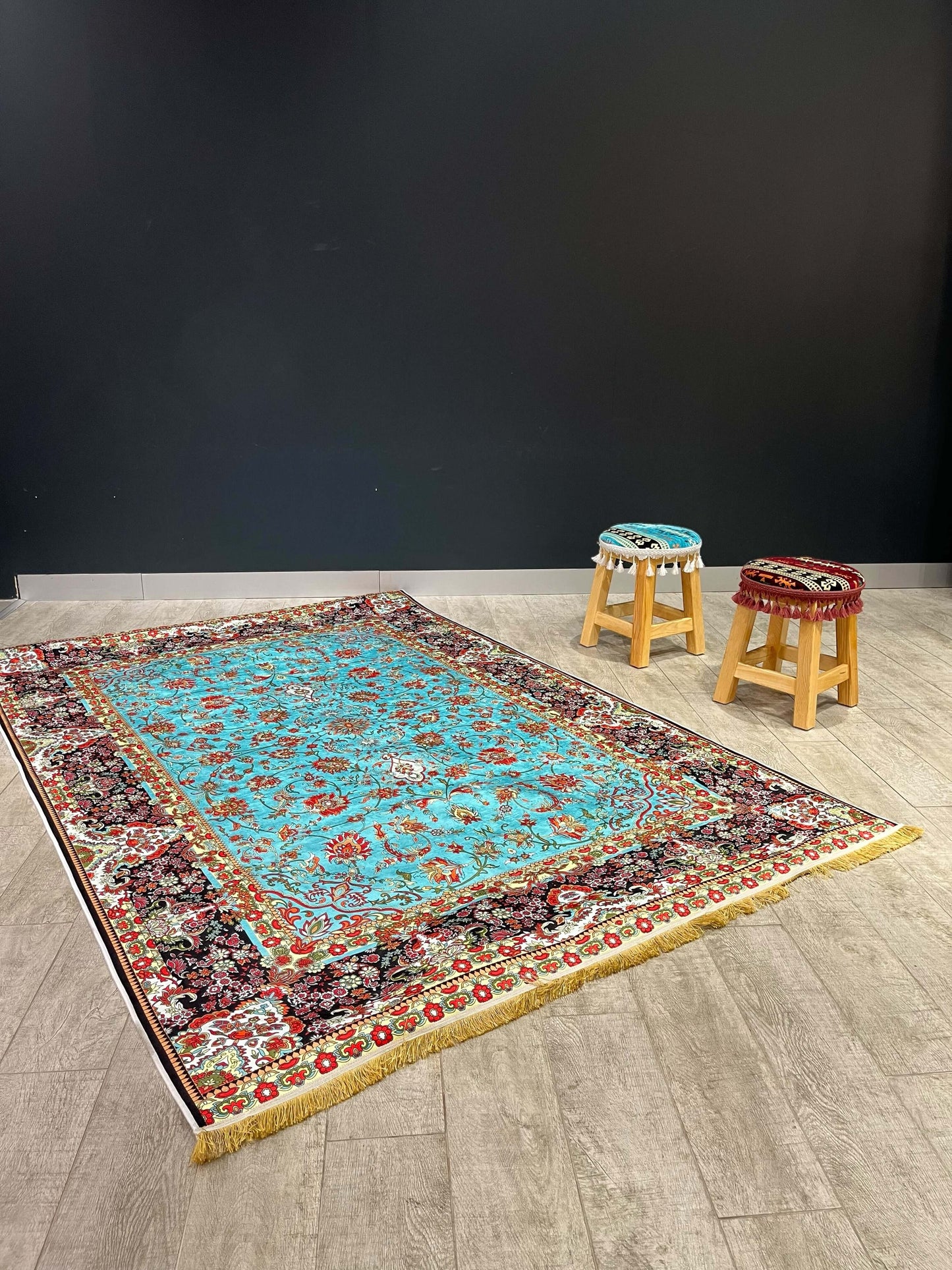 Turkish Rugs- Antalya-Turkish rugs are known for their vibrant colors and captivating designs. These rugs come in a wide array of bold and striking colors, making them a popular choice for adding a splash of color to any space. The intricate patterns used