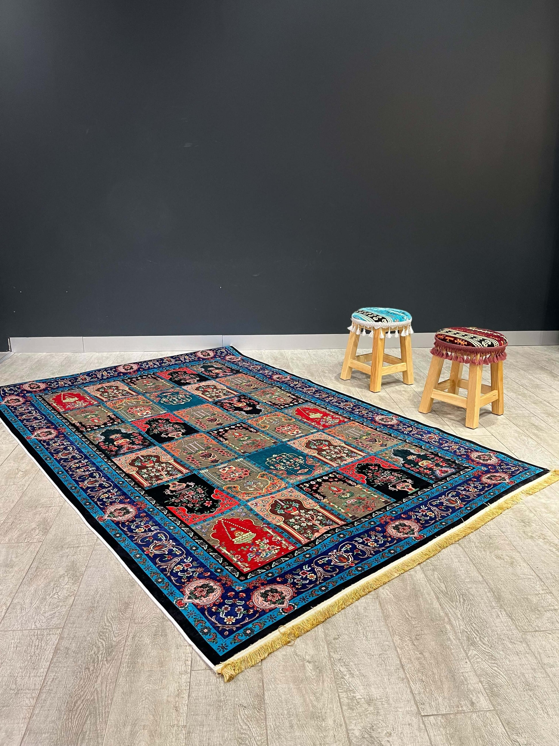 Turkish Rugs- Istanbul-Turkish rugs are known for their vibrant colors and captivating designs. These rugs come in a wide array of bold and striking colors, making them a popular choice for adding a splash of color to any space. The intricate patterns use