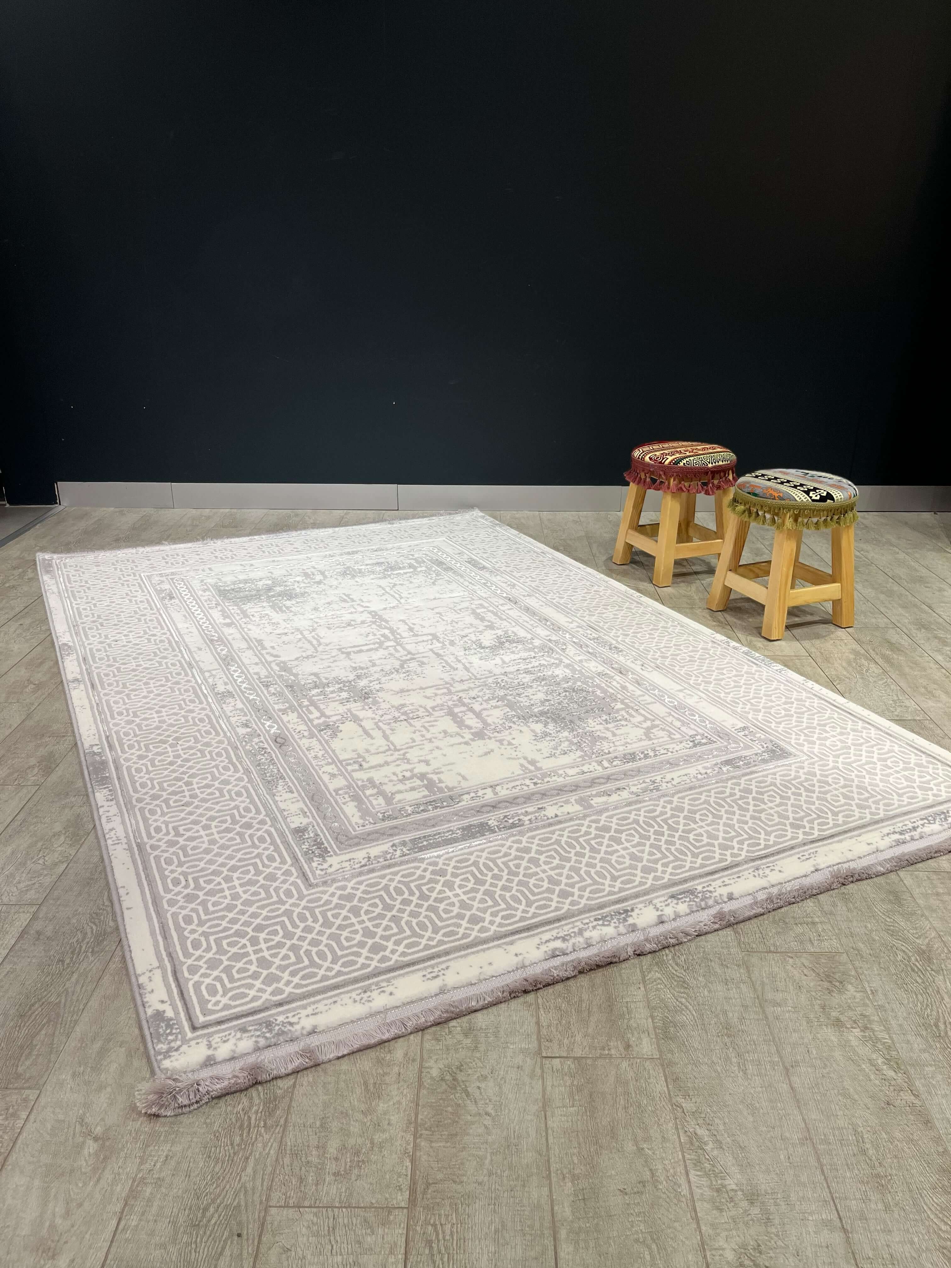 Turkish Rugs Light Anatolian AK076-GREY