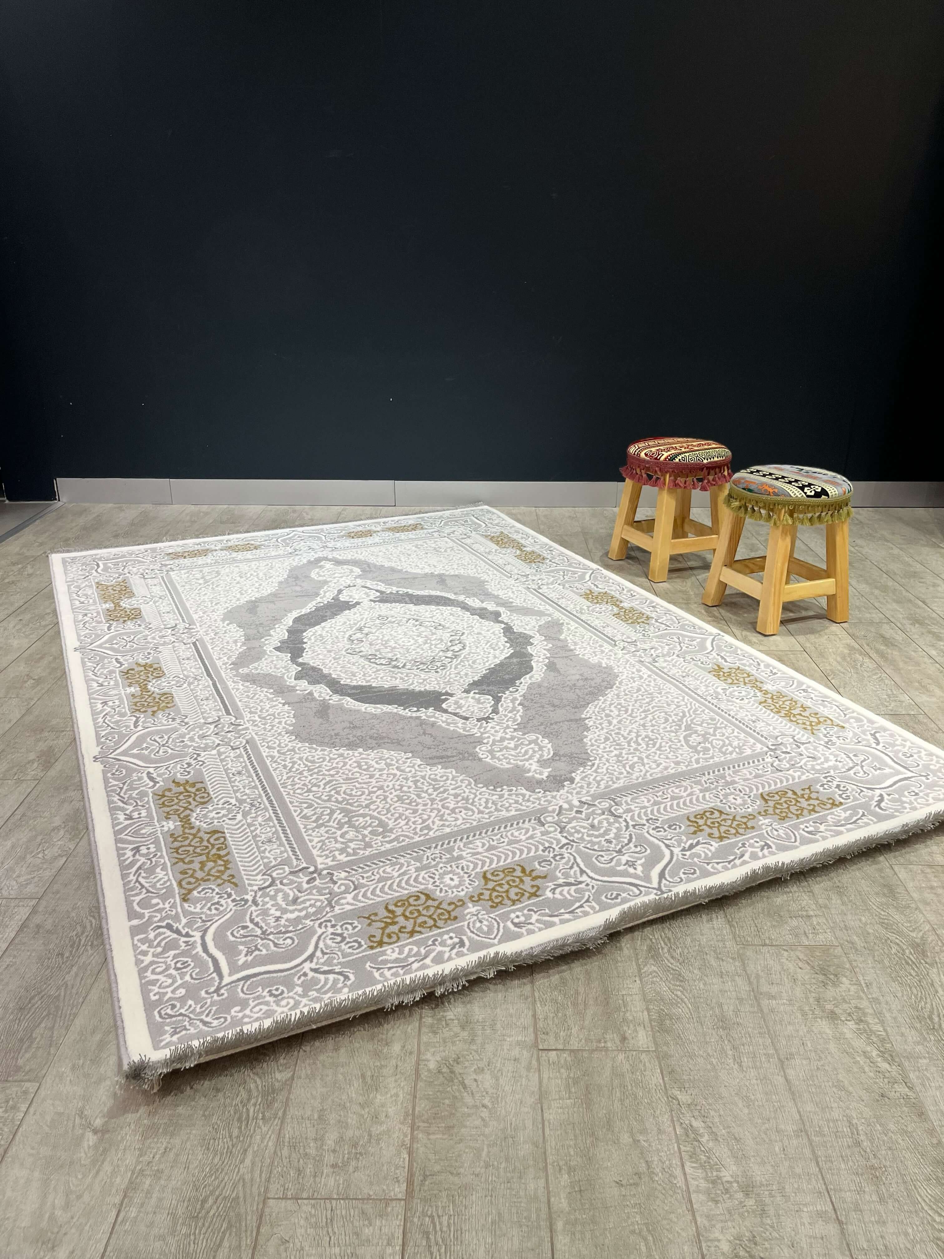 Turkish Rugs Light Anatolian-AK128-GREY