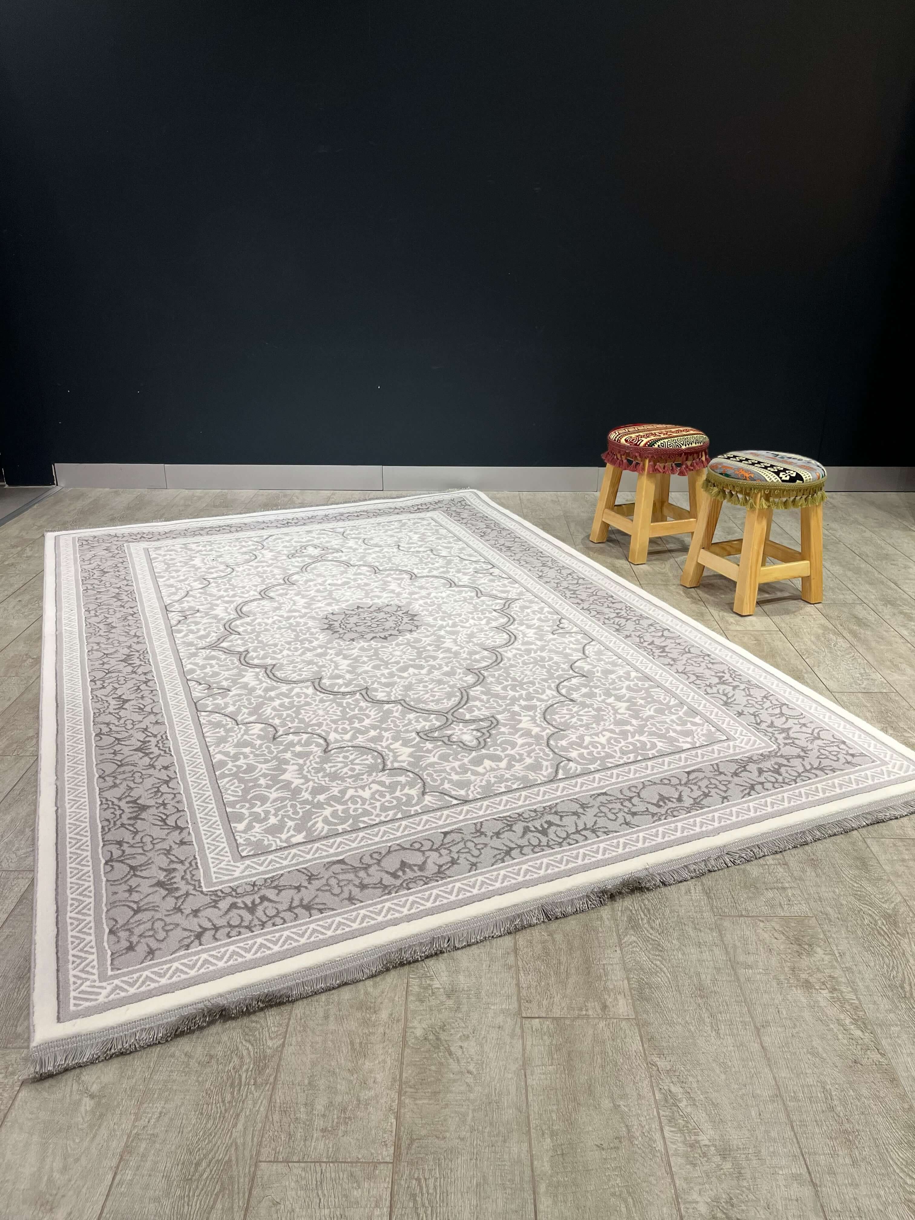 Turkish Rugs Light ELEGANCE AK110-GREY