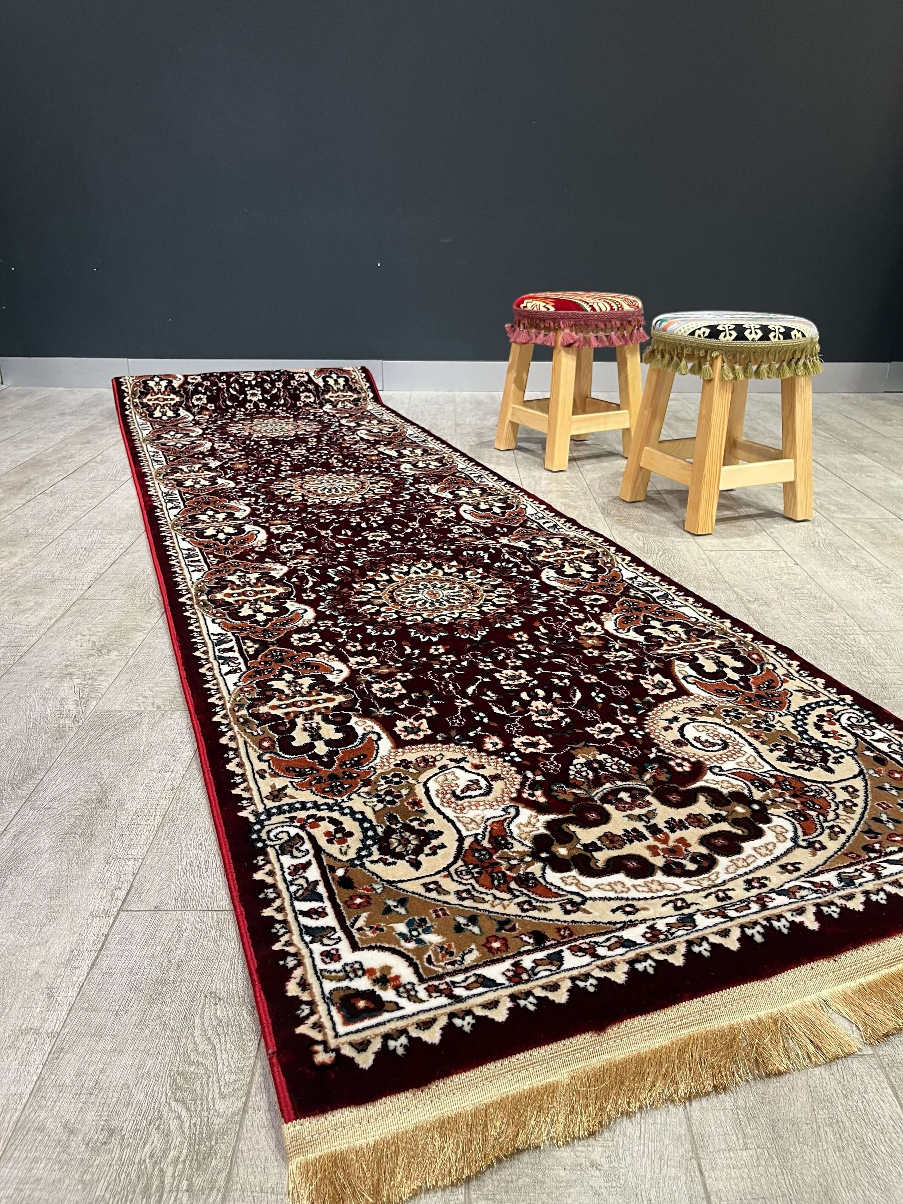 Turkish Traditional Hallway Runner Red H4030C