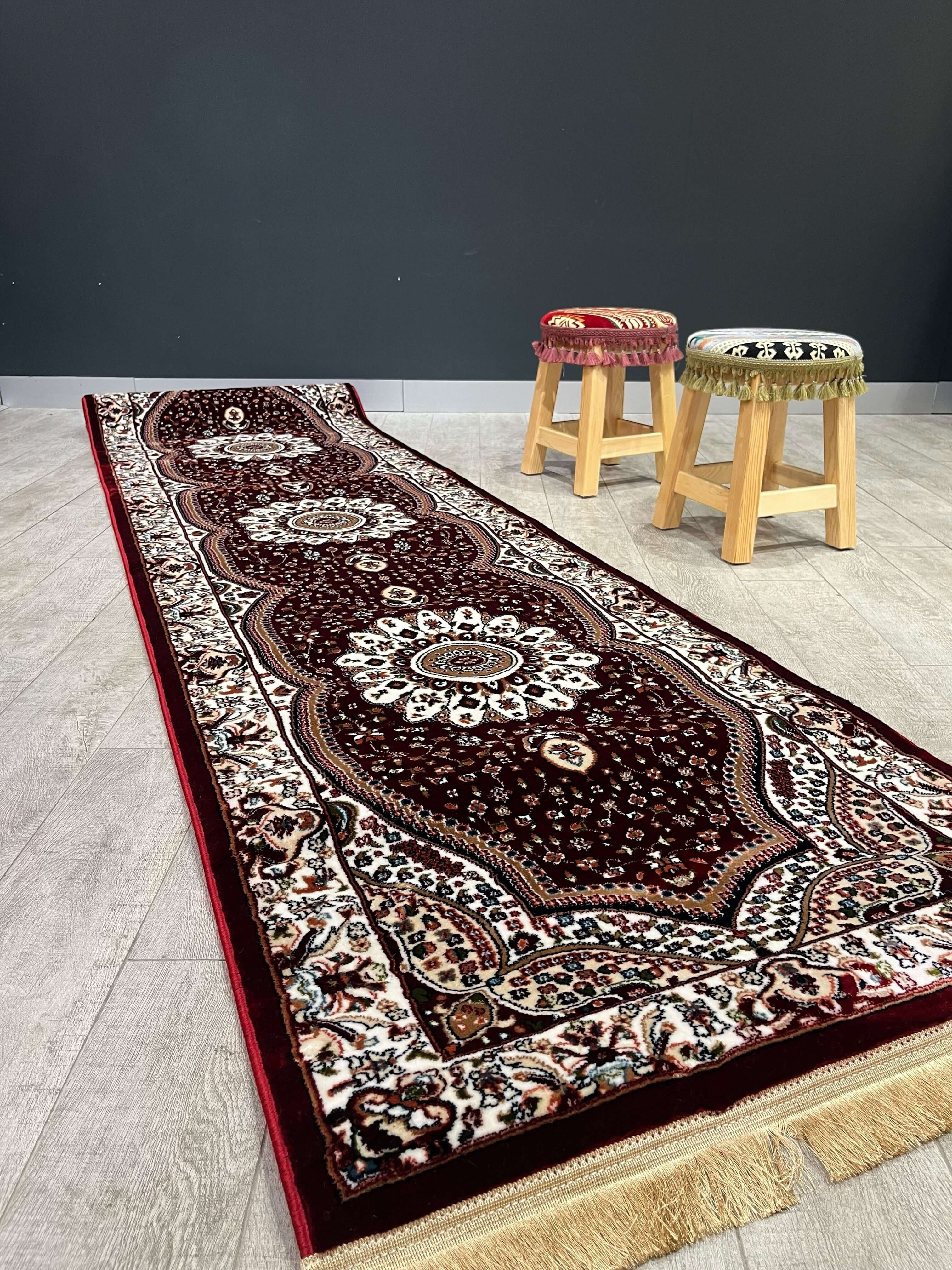 Turkish Traditional Hallway Runner Red H4158A