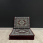 Single Floor Cushions & Majlis Dark Red Palace