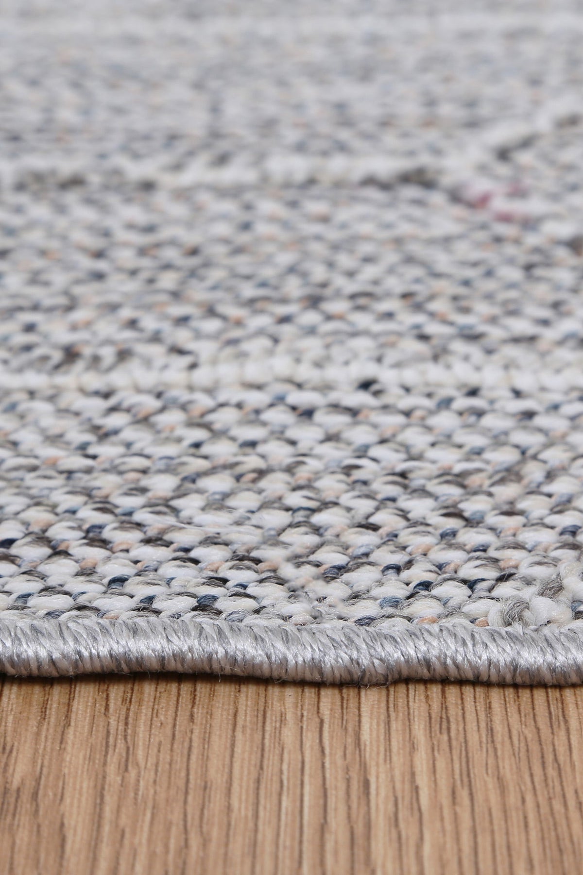 Vanuatu Totori Ash Geometric Flatweave Rug - 01 – view 6