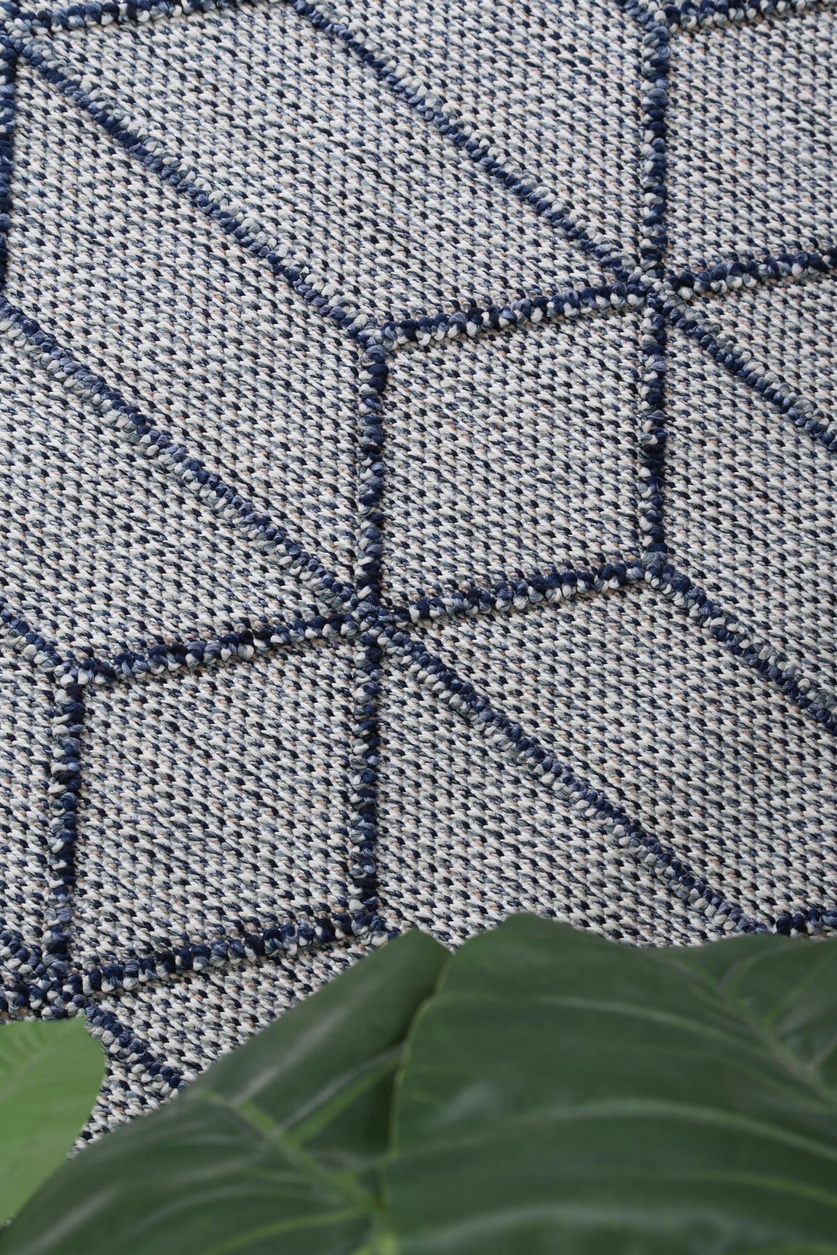 Vanuatu Greenslade Charcoal Geometric Flatweave Rug - 03 – view 6