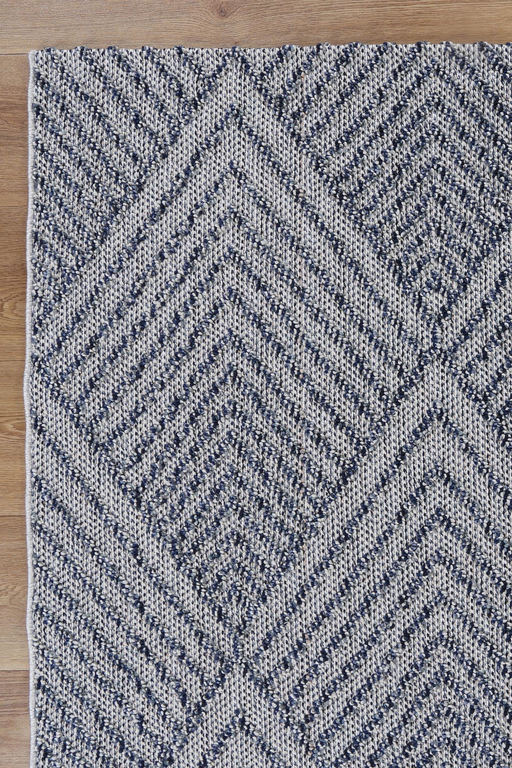 Vanuatu Naka Charcoal Geometric Flatweave Rug - 10 – view 5