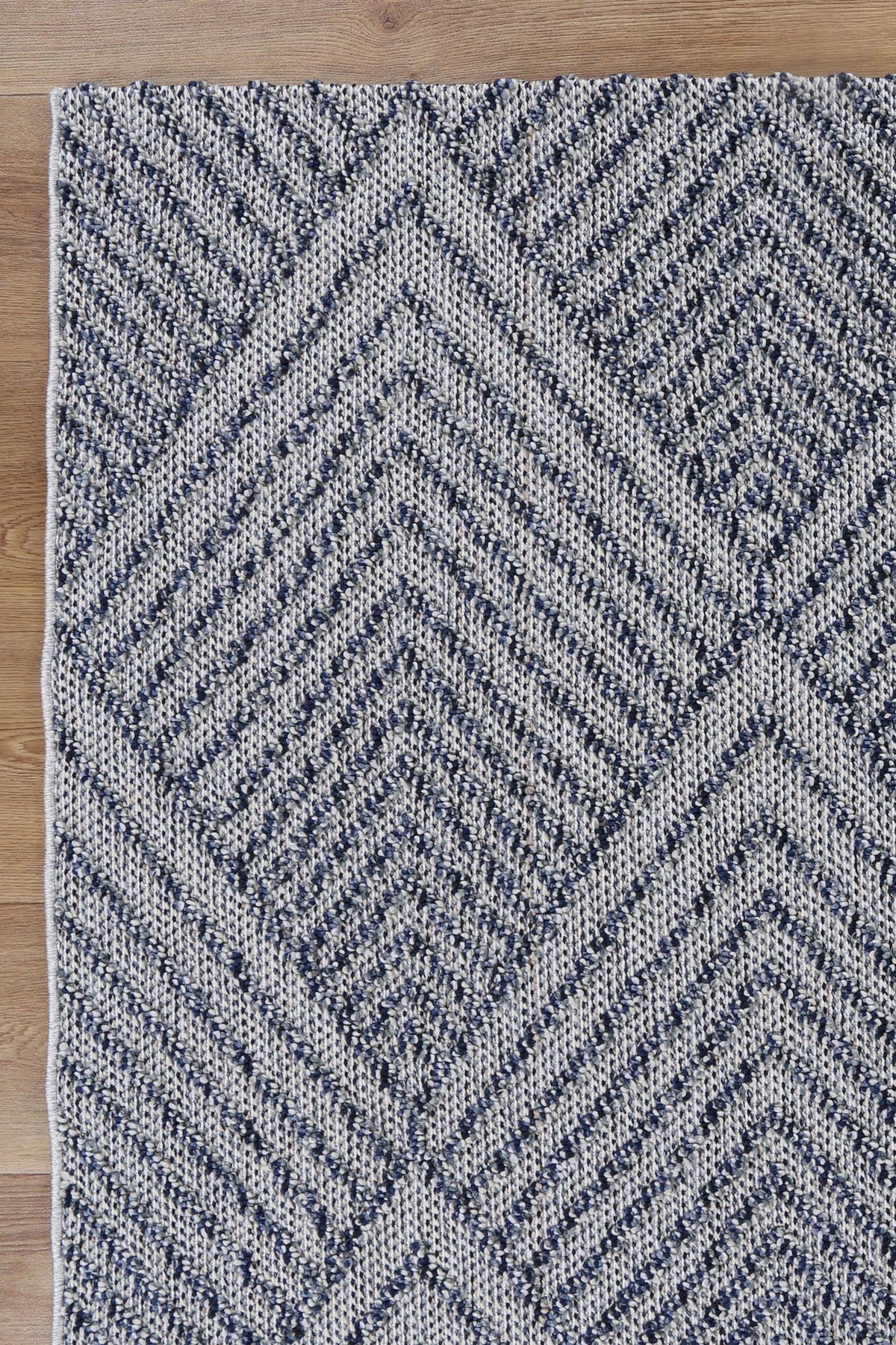 Vanuatu Naka Charcoal Geometric Flatweave Rug - 10 – view 5