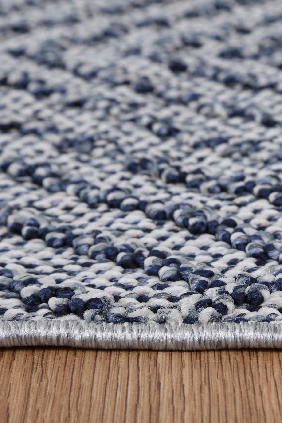 Vanuatu Naka Charcoal Geometric Flatweave Rug - 10 – view 6
