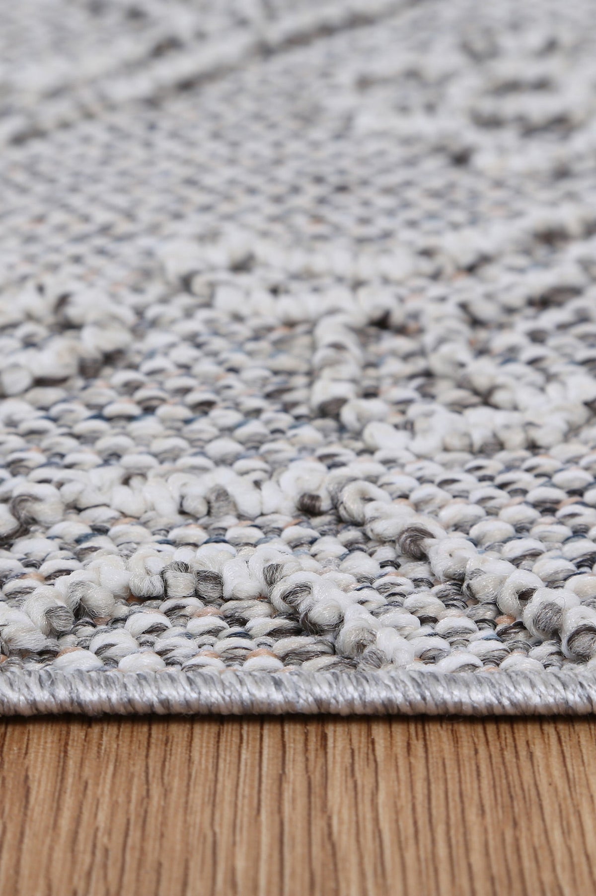 Vanuatu Nori Grey Tribal Flatweave Rug - 11 – view 4
