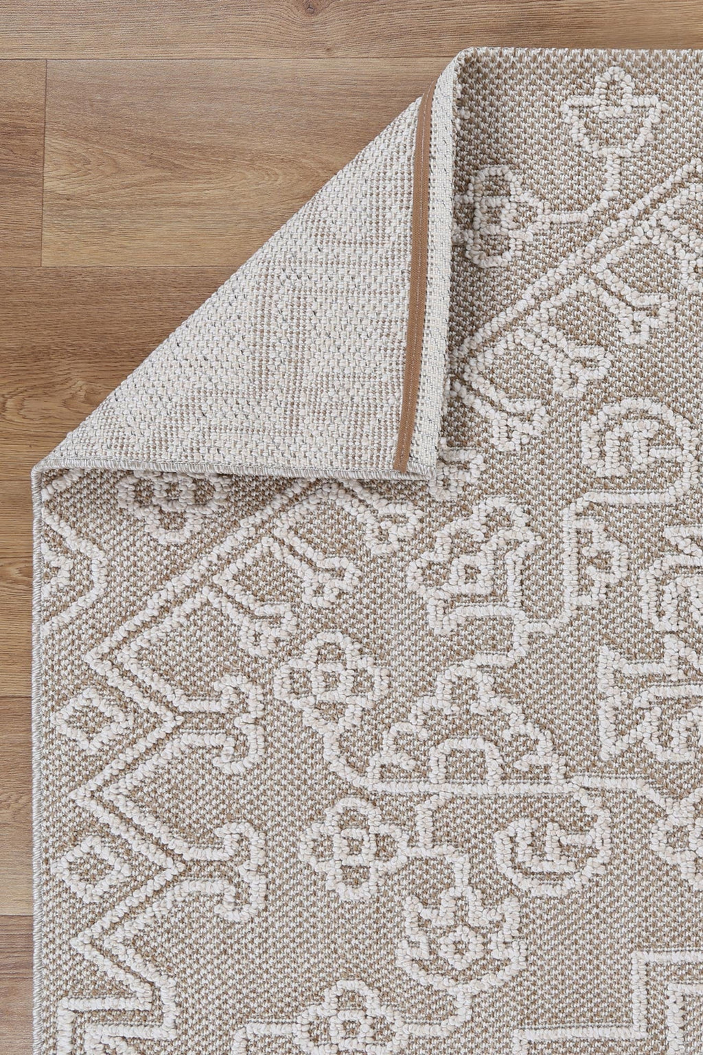 Vanuatu Waita Beige Tribal Flatweave Rug - 13 – view 7