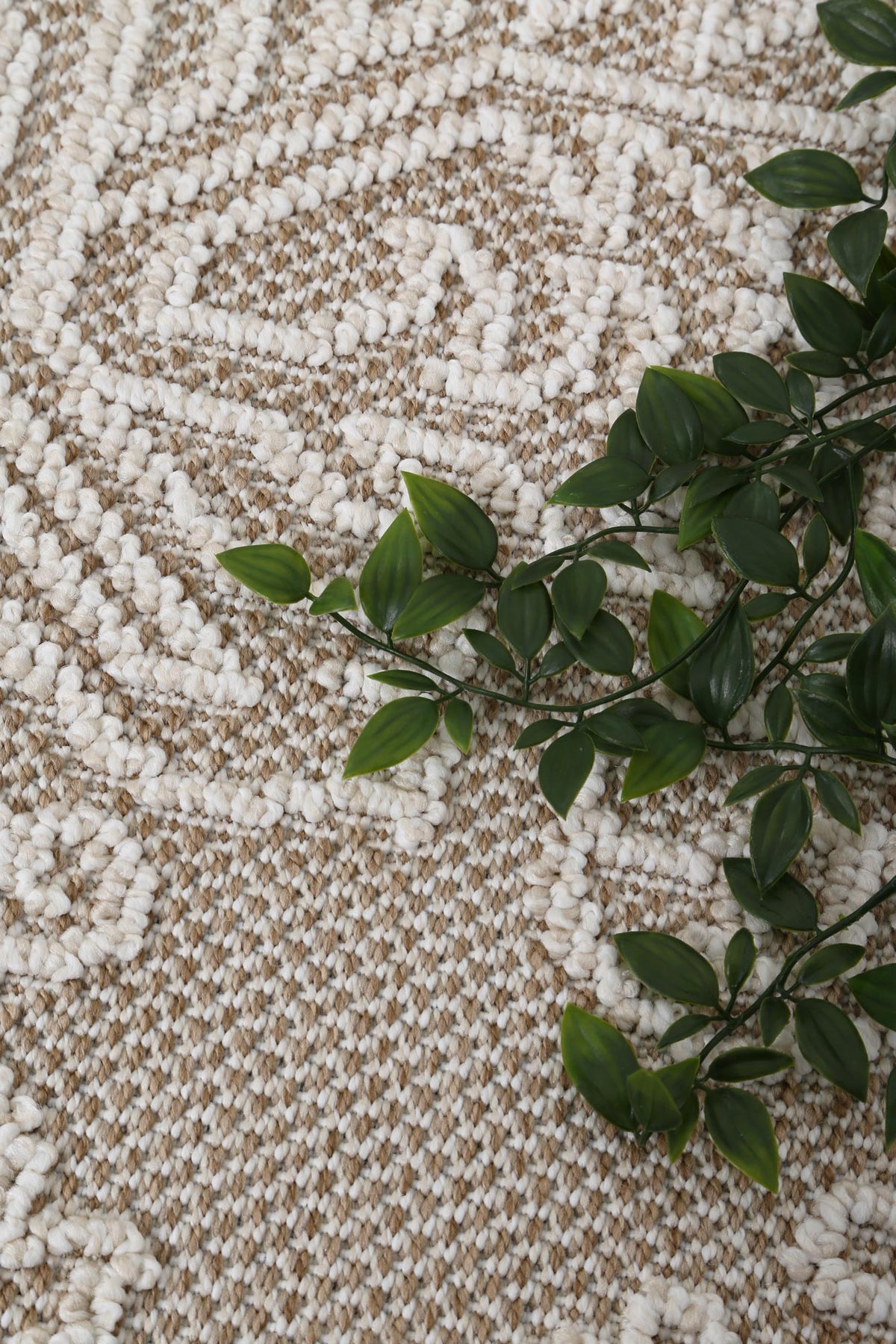 Vanuatu Waita Beige Tribal Flatweave Rug - 13 – view 5