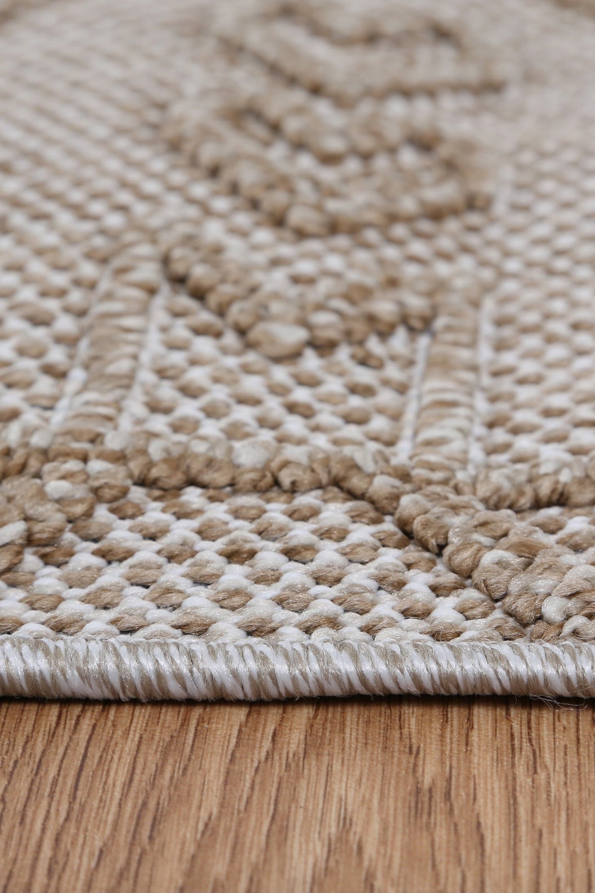 Vanuatu Kilifa Beige Tribal Flatweave Rug - 15 – view 4