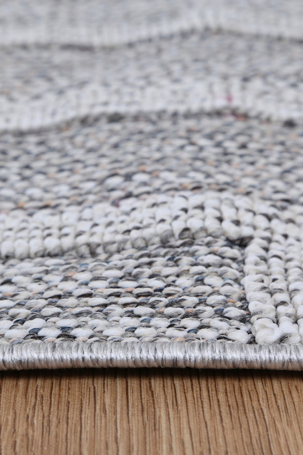 Vanuatu Devesi Grey Geometric Flatweave Rug - 17 – view 6