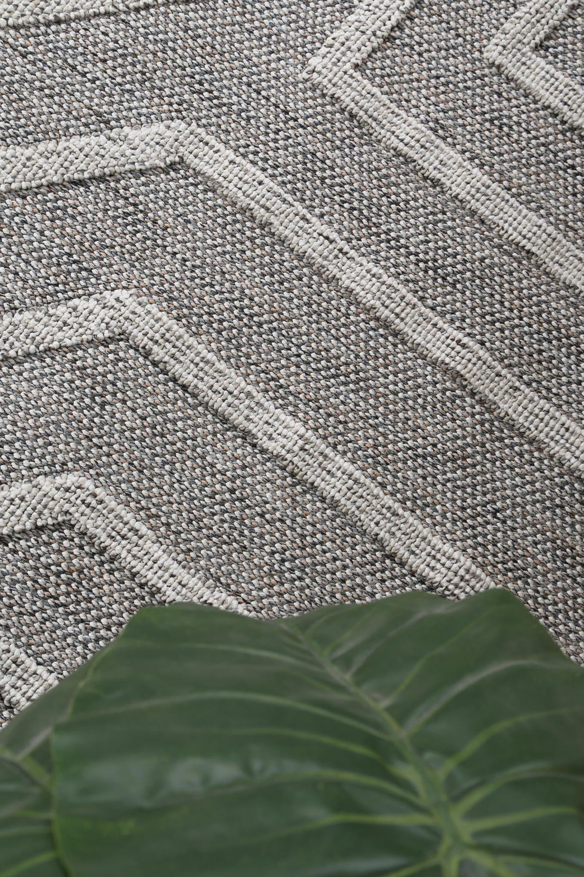 Vanuatu Devesi Grey Geometric Flatweave Rug - 17 – view 7