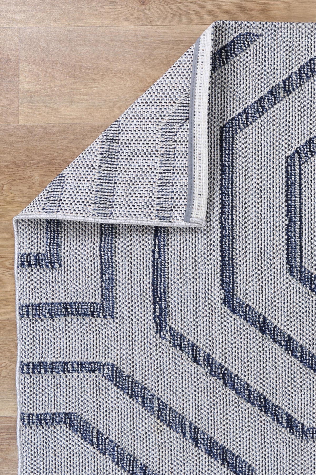 Vanuatu Hale Charcoal Geometric Flatweave Rug - 18 – view 4