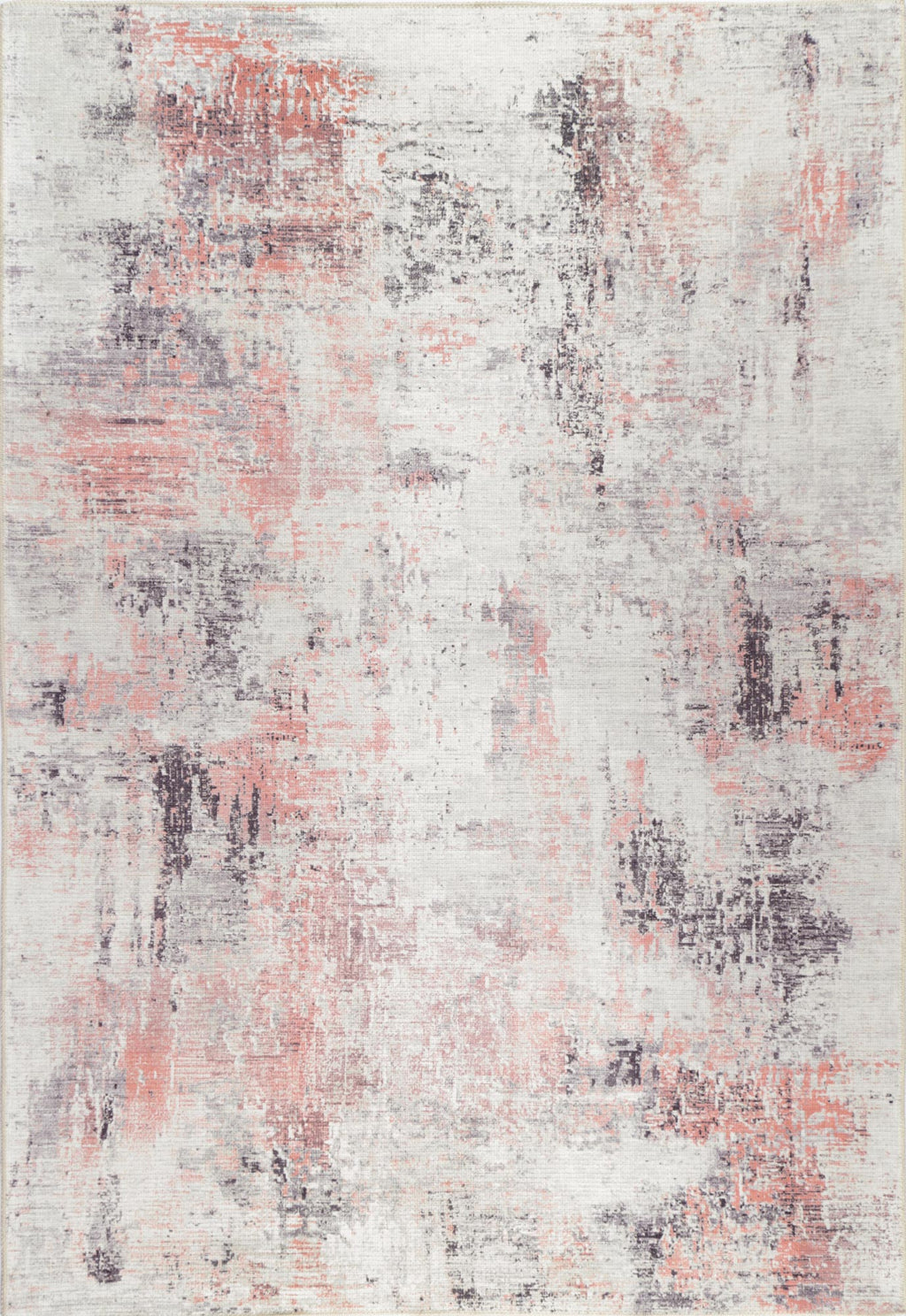 Vintage Crown Celine Blush Washable Rug - No Fringe – view 2