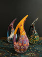 Turkish Handmade Ceramic Vase Pelican Handmade Ceramics Orange  