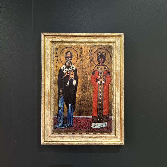 Vintage Stone Icons-Explore our authentic Vintage Stone Icons, crafted in Türkiye with intricate details that capture the beauty of Byzantine and Eastern Orthodox art. Perfect for home décor, collectors, and religious gifts, these high-quality stone icons