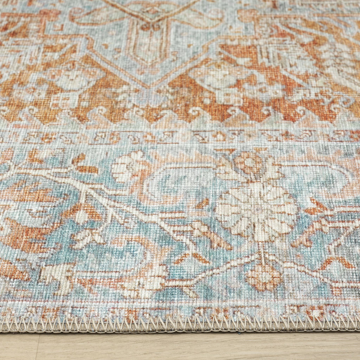 Vintage 744 Coral Turkish Rug
