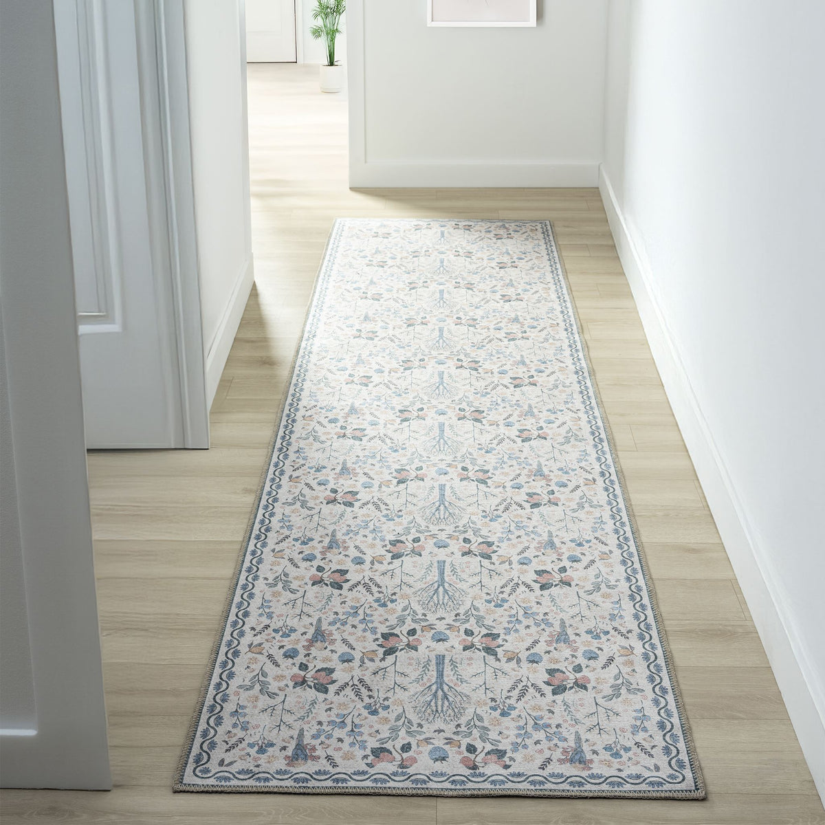 Vintage 746 Pebble Hallway Runner lifestyle view