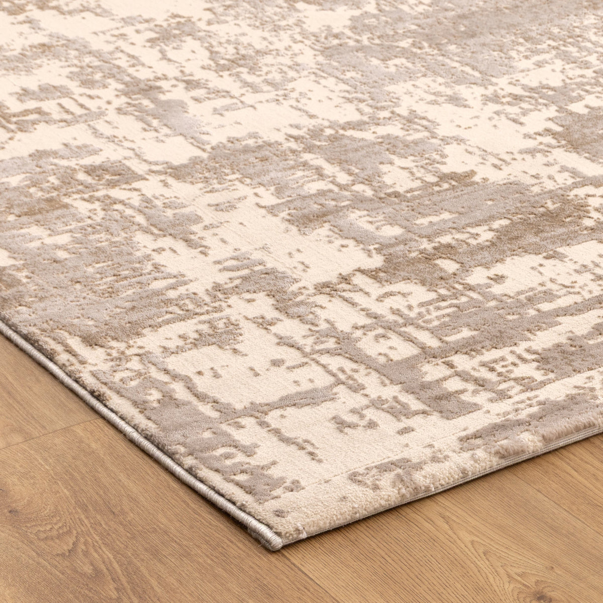 Pierre Cardin Whisper W003 Beige Abstract Rug – view 3