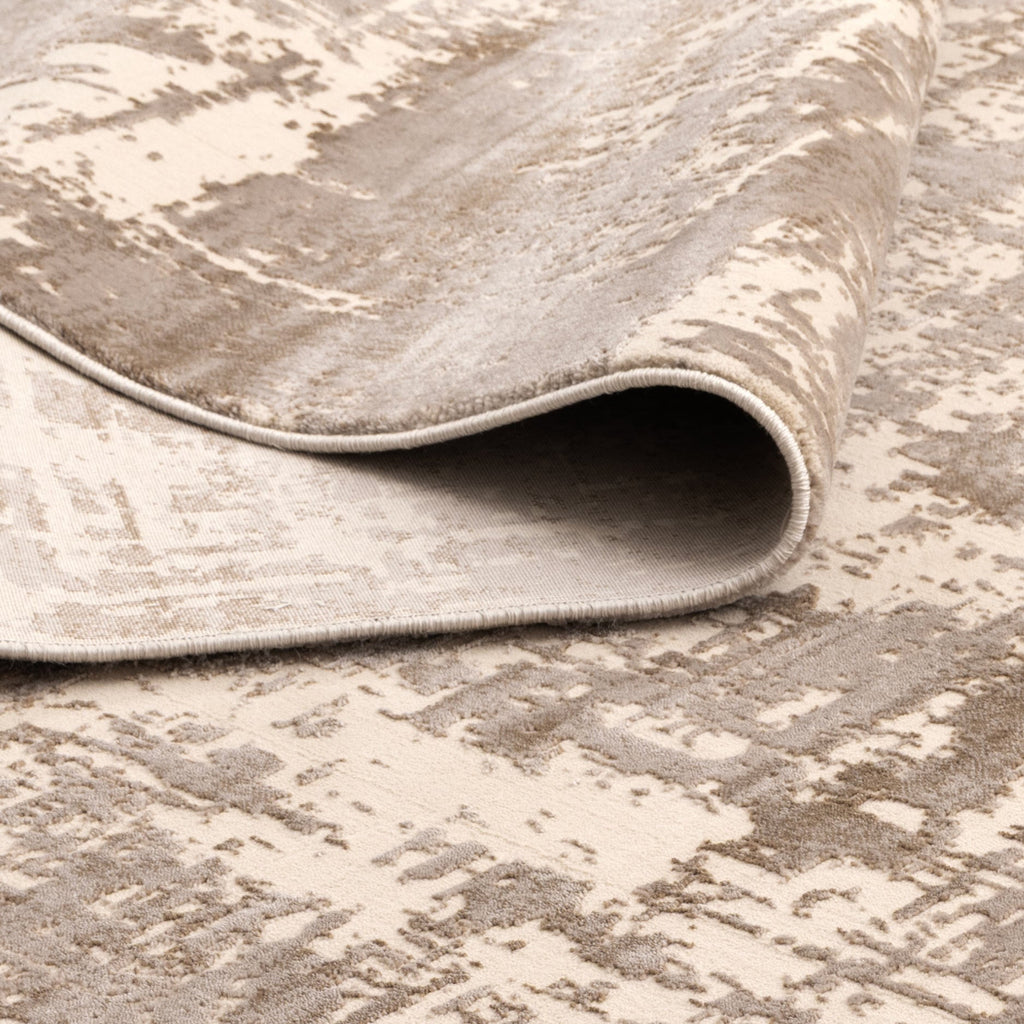 Pierre Cardin Whisper W003 Beige Abstract Rug – view 4
