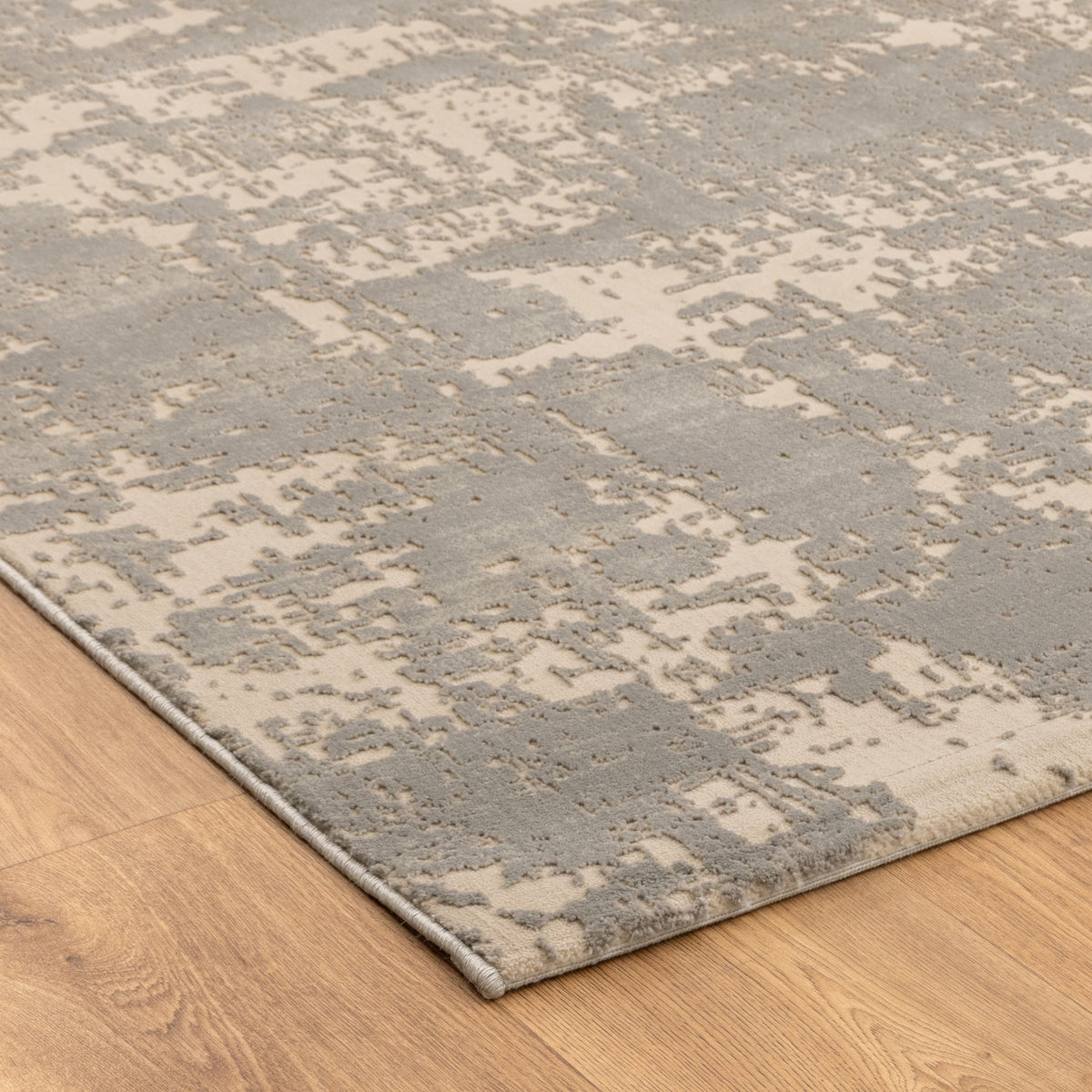 Pierre Cardin Whisper W004 Grey Beige Abstract Rug – view 3