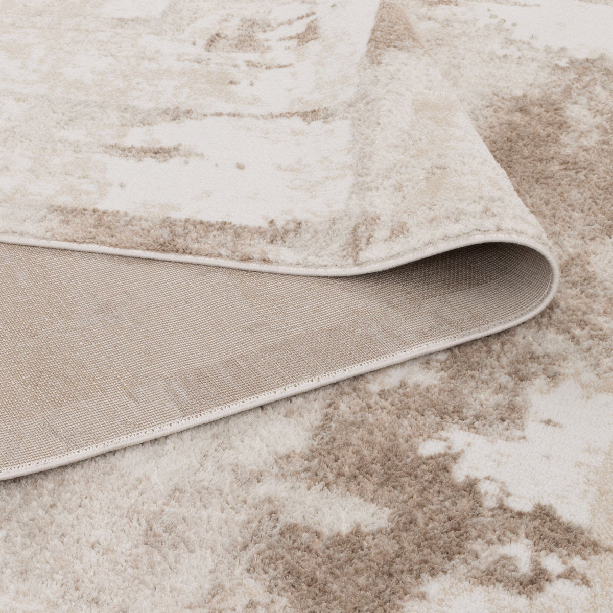 Wellington Abstract Wash Brown Rug - W007 – view 4