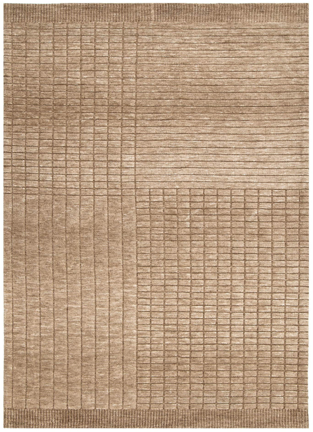 Canyon Warm Sand Carved Rug - CANYON03 – view 2