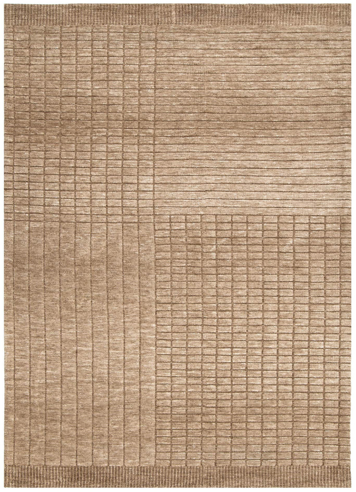 Canyon Warm Sand Carved Rug - CANYON03 – view 2