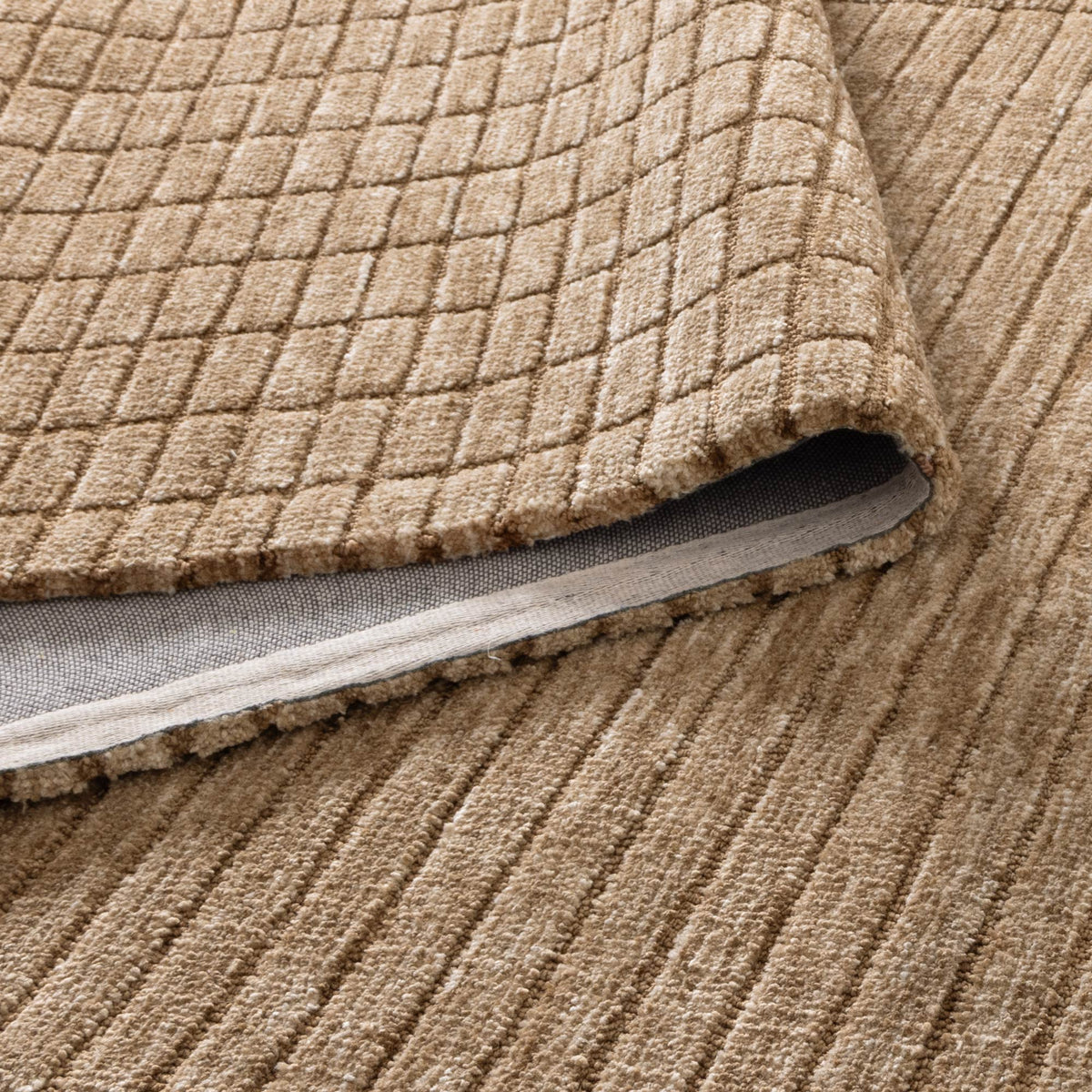 Canyon Warm Sand Carved Rug - CANYON03 – view 4