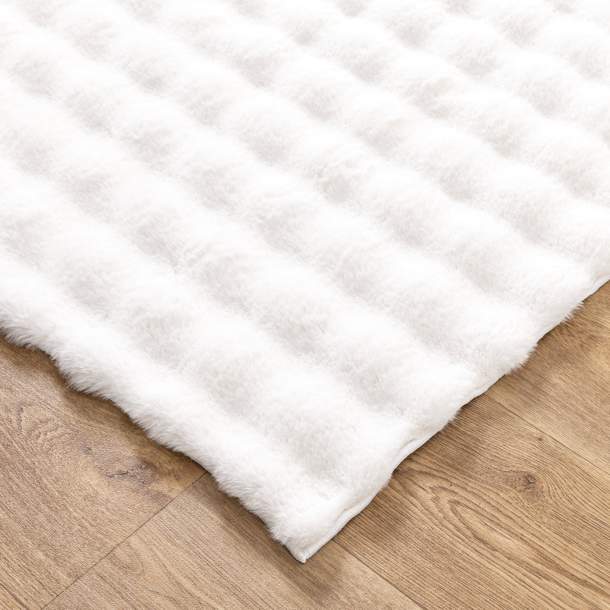 Purity Washable Rug White – view 3