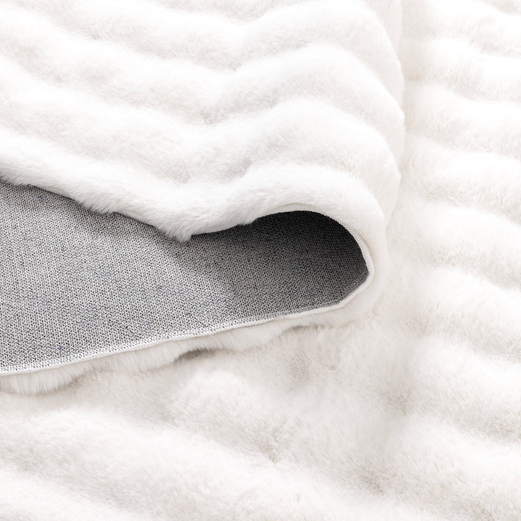 Purity Washable Rug White – view 4