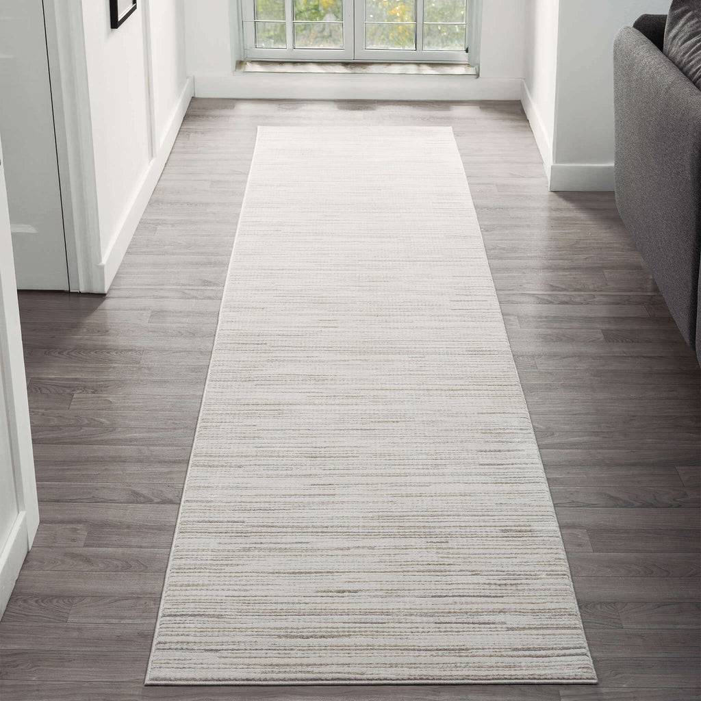 Weston 732 Sand Runner – Modern Cream Rug for Elegance