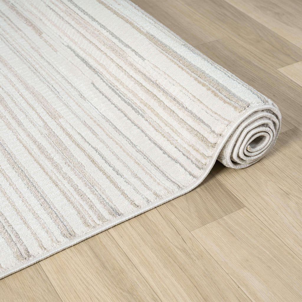 Weston 732 Sand Runner – Modern Cream Rug for Elegance