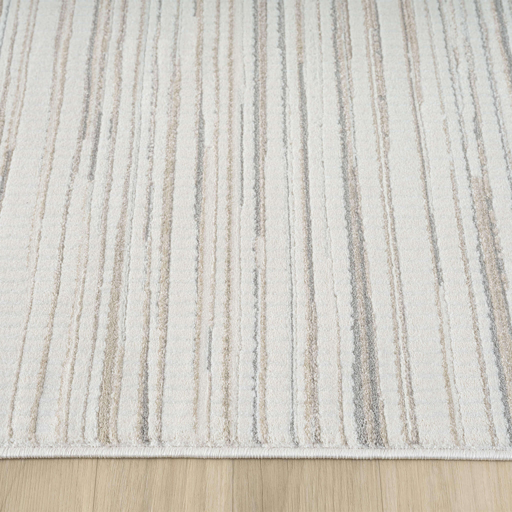 Weston 732 Sand Runner – Modern Cream Rug for Elegance