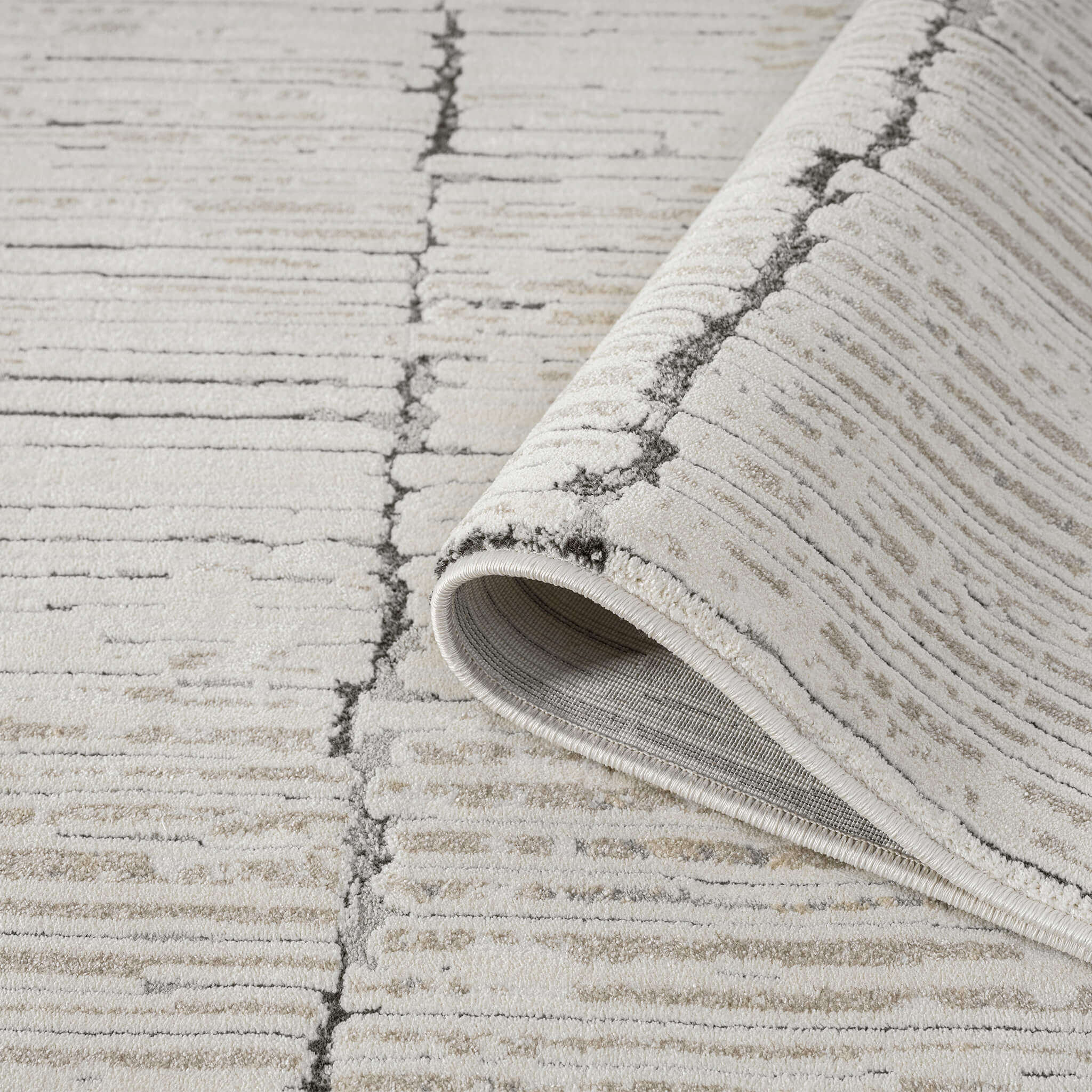 Weston 733 Stone Runner – Luxe Cream Runner Rug