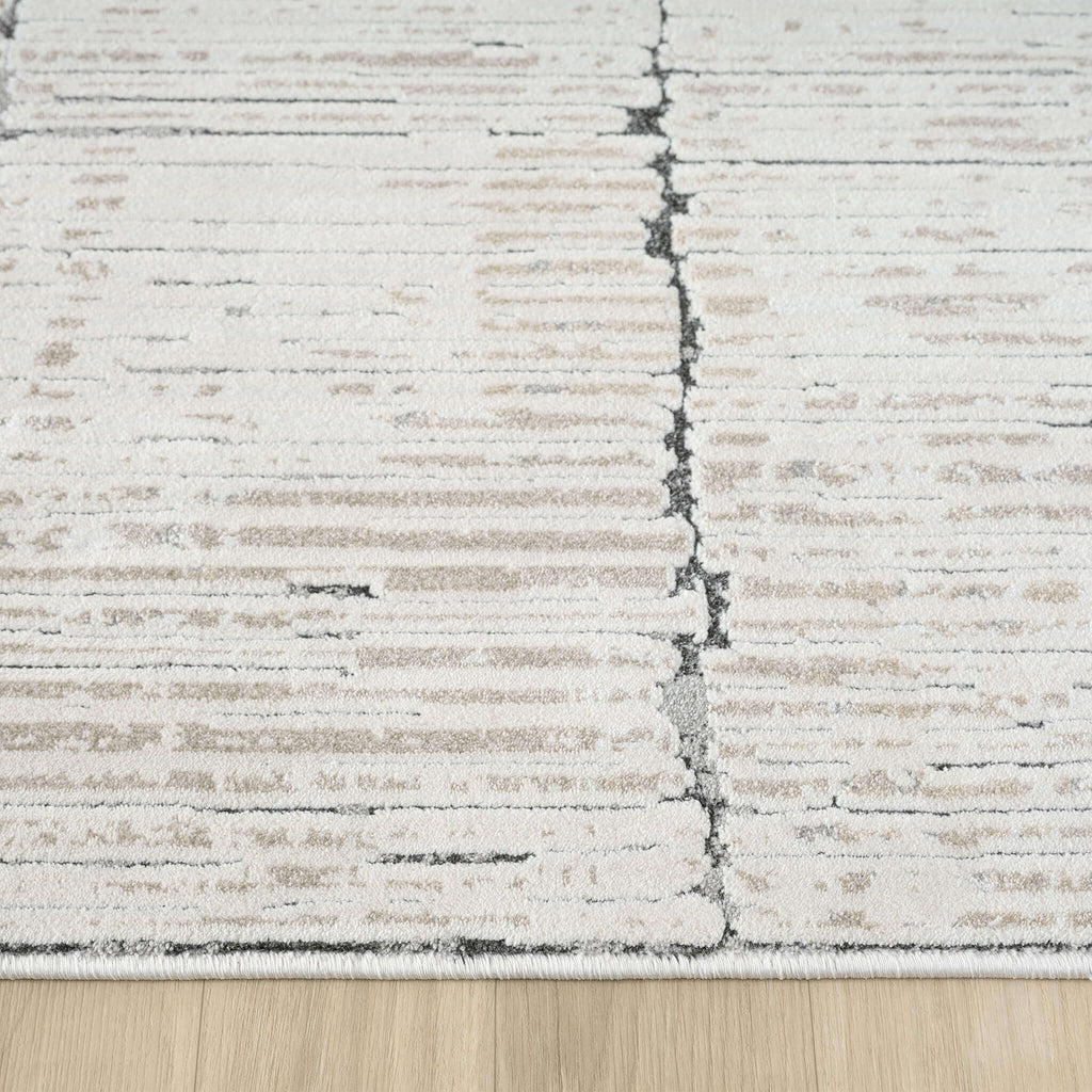 Weston 733 Stone Runner – Luxe Cream Runner Rug