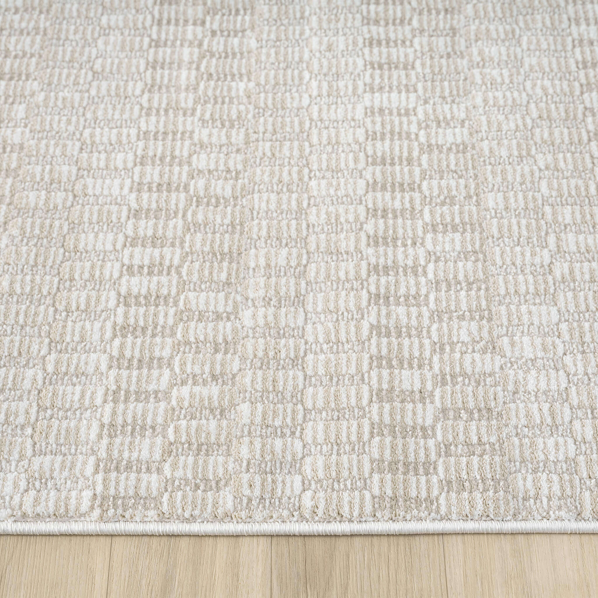 Weston 736 Vanilla Runner – Contemporary Beige Rug