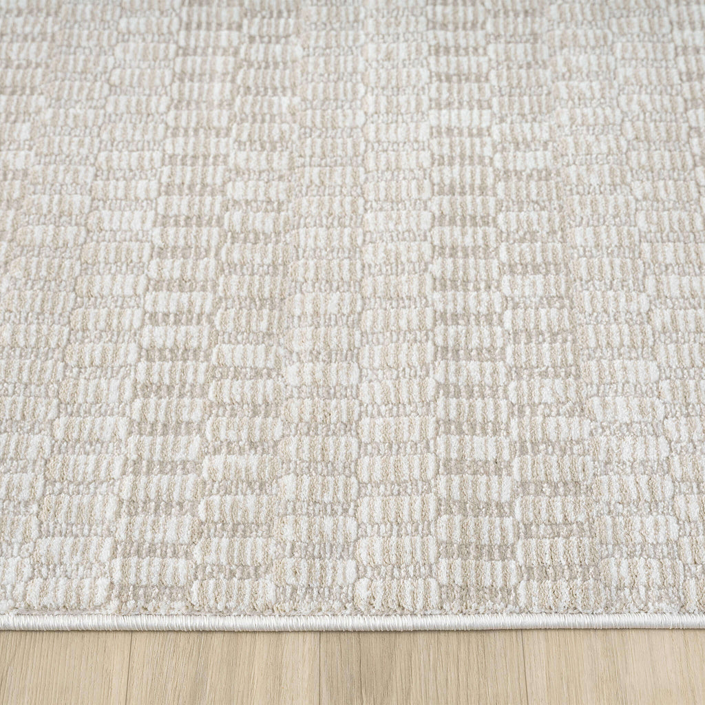 Weston 736 Vanilla Runner – Contemporary Beige Rug