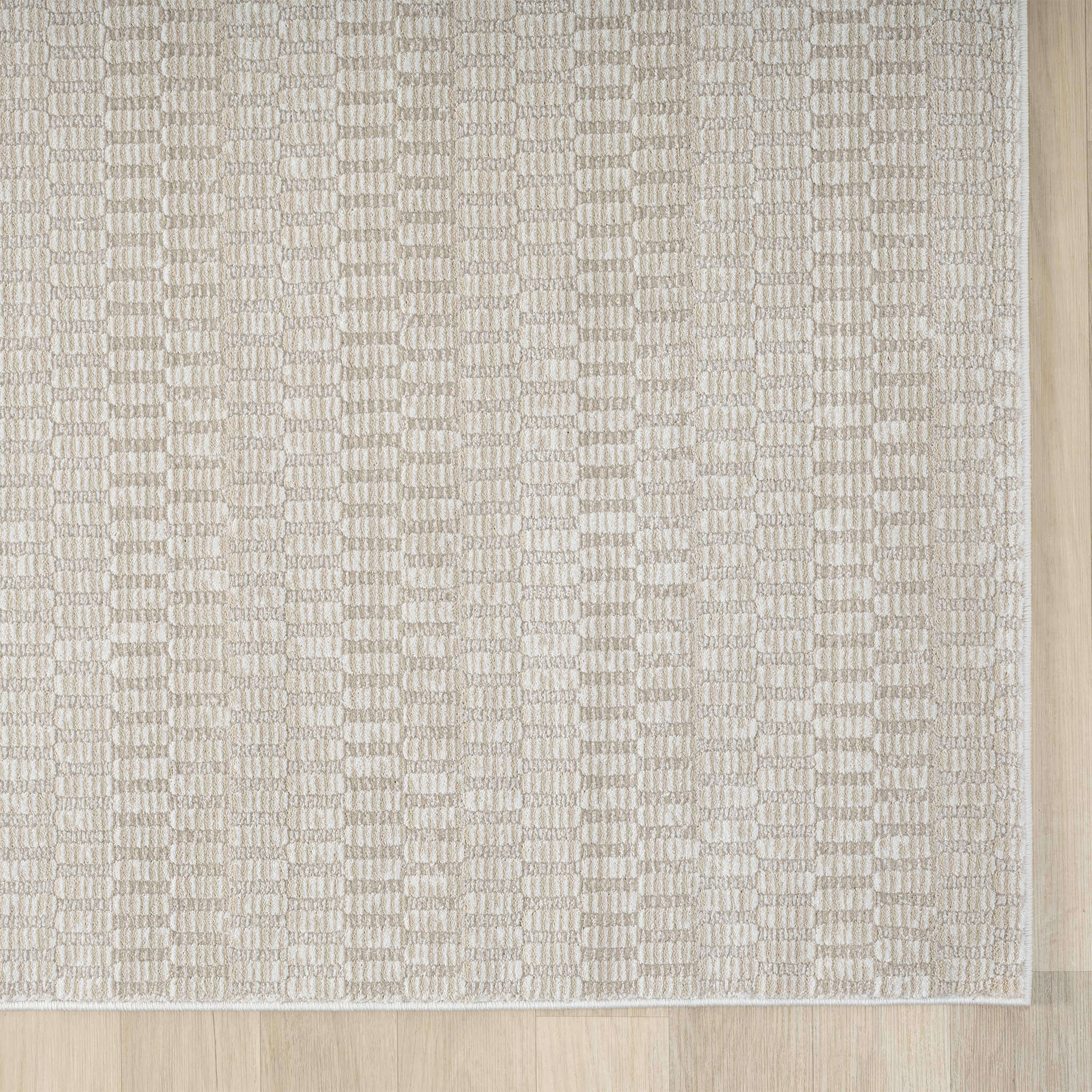 Weston 736 Vanilla Runner – Contemporary Beige Rug