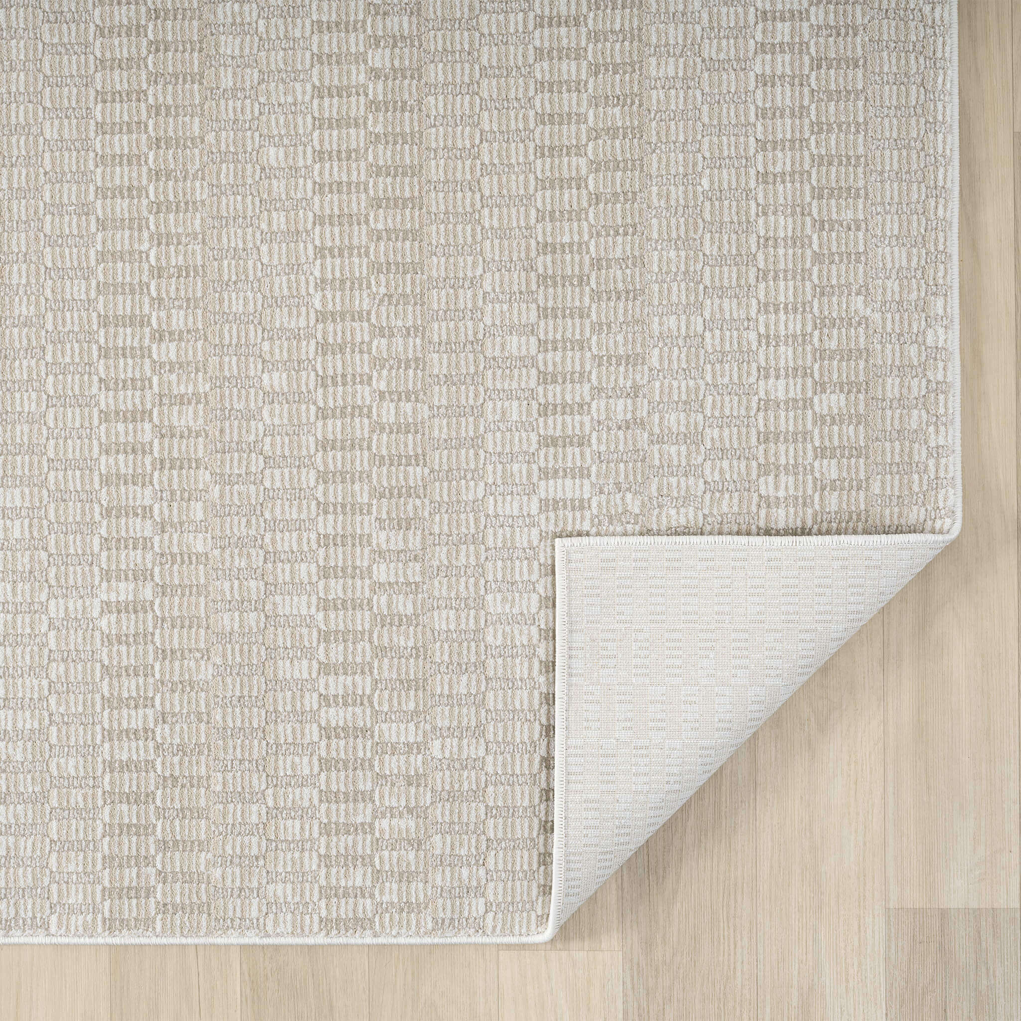 Weston 736 Vanilla Runner – Contemporary Beige Rug
