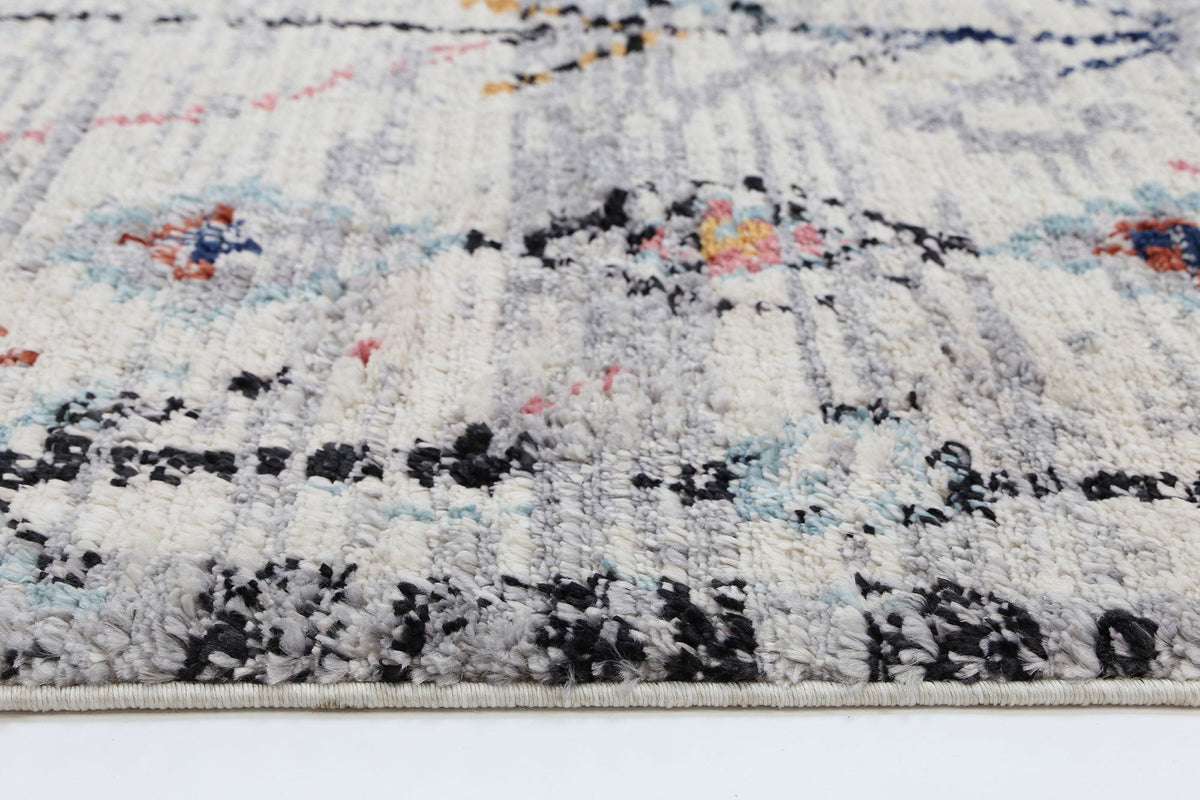 Moda Cheryl Multi Tribal Rug - Z050WHIT – view 3