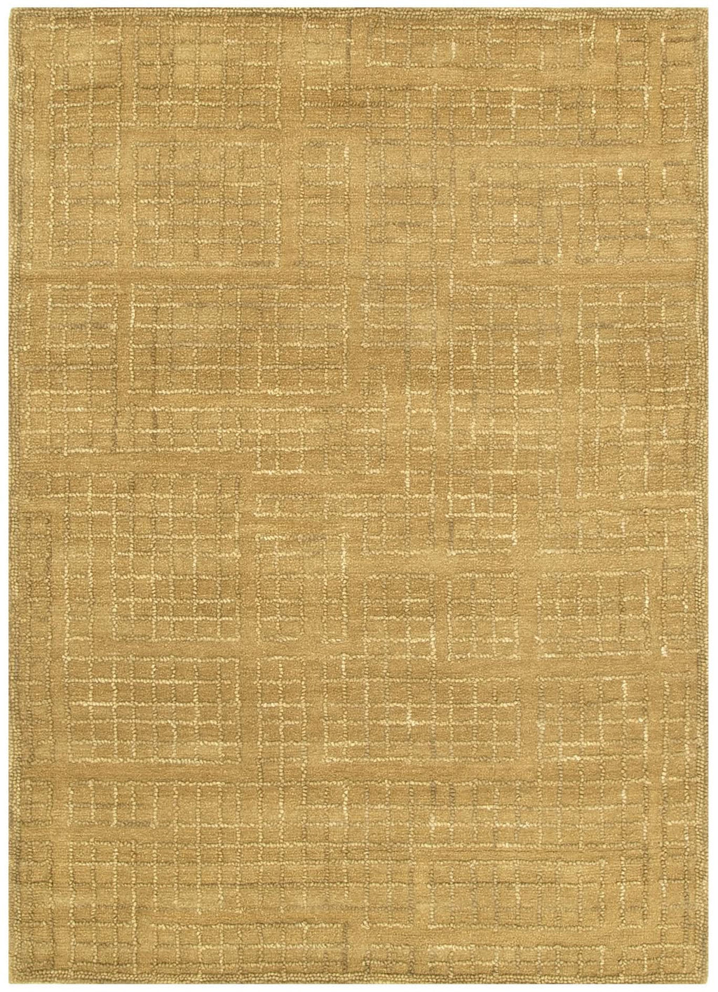Abasco Citron Knitted Wool Rug wool rug – main product image