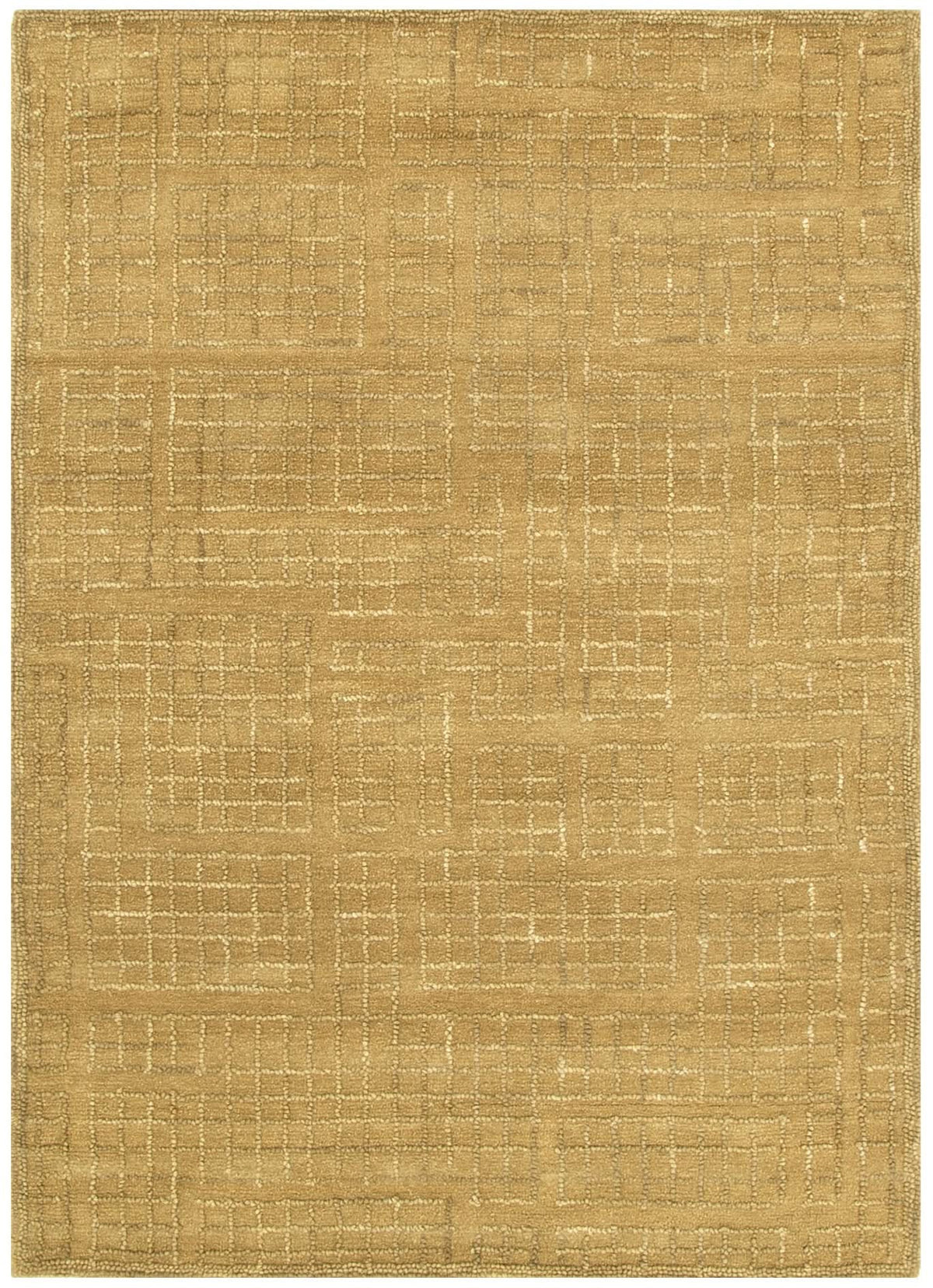 Abasco Citron Knitted Wool Rug wool rug – main product image