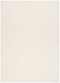Abasco Ivory Knitted Wool Rug wool rug – main product image